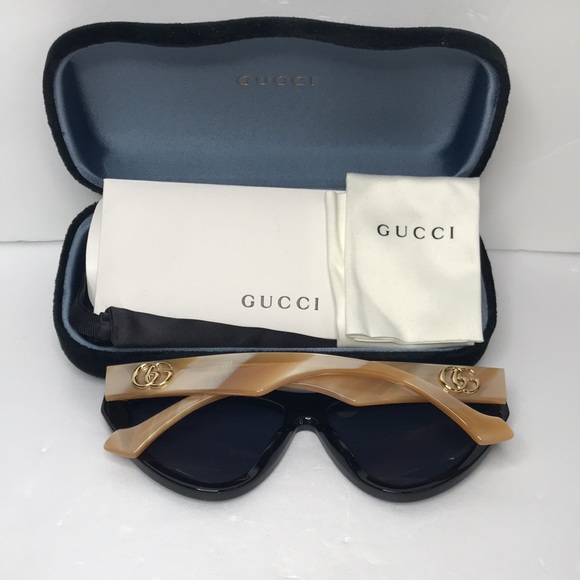 New Gucci Blue Cat Eye Ladies Sunglasses GG1333S 004 - Picture 5 of 17
